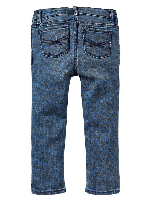 Image number 2 showing, Leopard skinny jeans