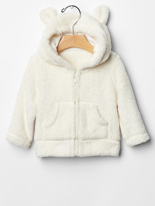 View large product image 1 of 1. Sherpa bear hoodie