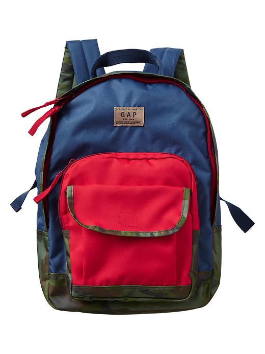 View large product image 1 of 1. Junior nylon backpack
