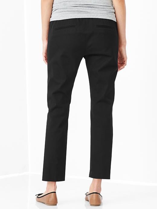 Image number 2 showing, Demi panel slim cropped pants