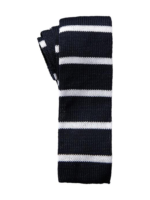 View large product image 1 of 1. Stripe sweater tie