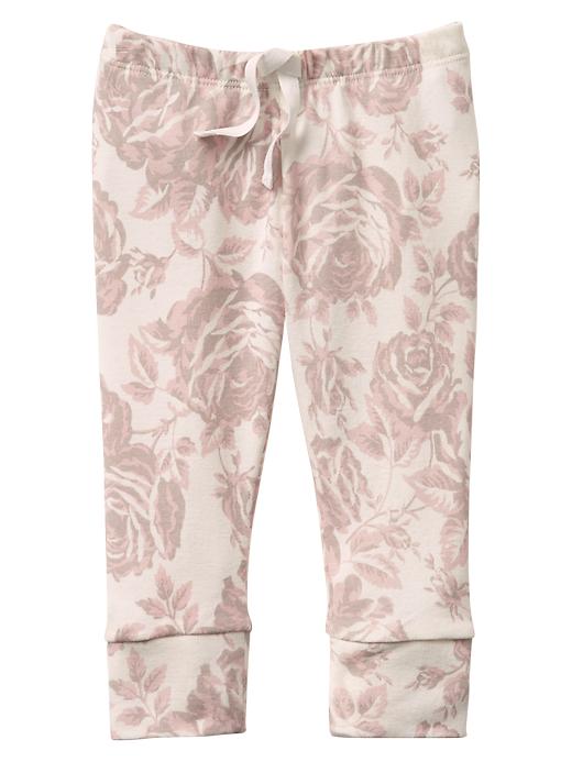 View large product image 1 of 1. Rose banded pants