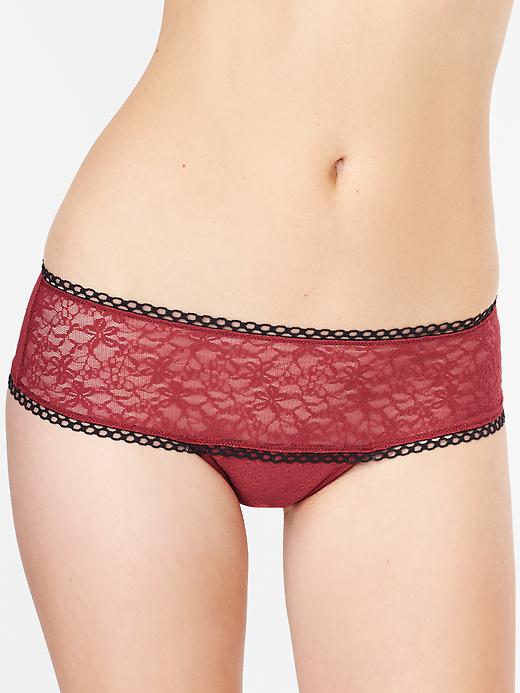 View large product image 1 of 1. Sexy lace tanga thong