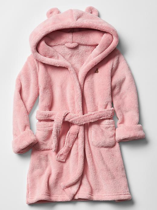 View large product image 1 of 1. Fleece bear sleep robe