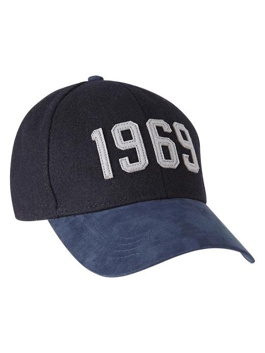 View large product image 1 of 1. 1969 logo wool hat