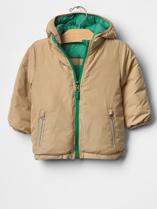 Image number 2 showing, Warmest reversible puffer jacket