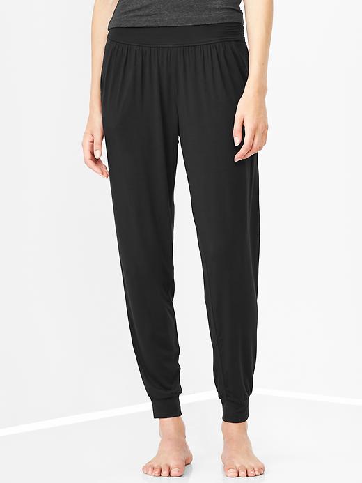 View large product image 1 of 1. Pure body drop-waist pants
