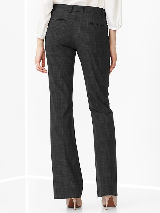 Image number 2 showing, Plaid modern boot pants
