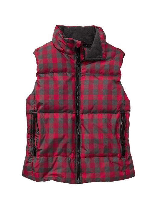 Image number 3 showing, Buffalo plaid puffer vest