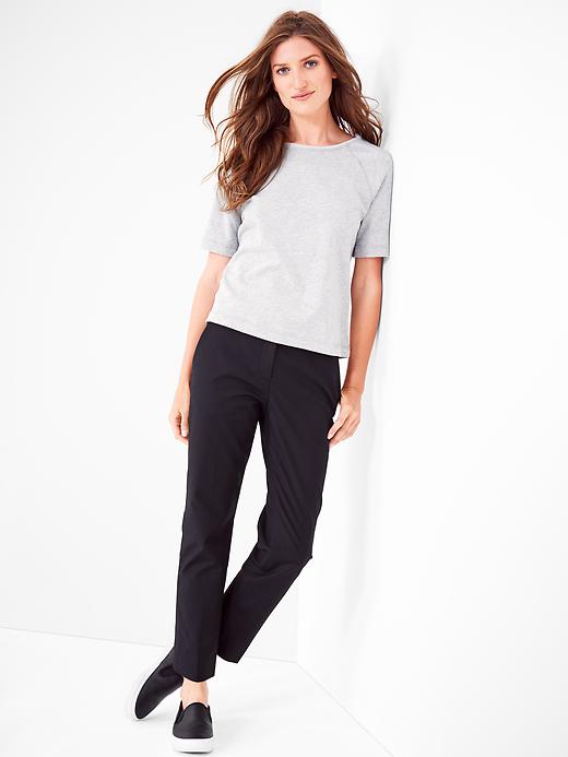 Image number 3 showing, Tailored crop pants