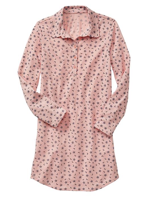 View large product image 1 of 1. Printed nightshirt