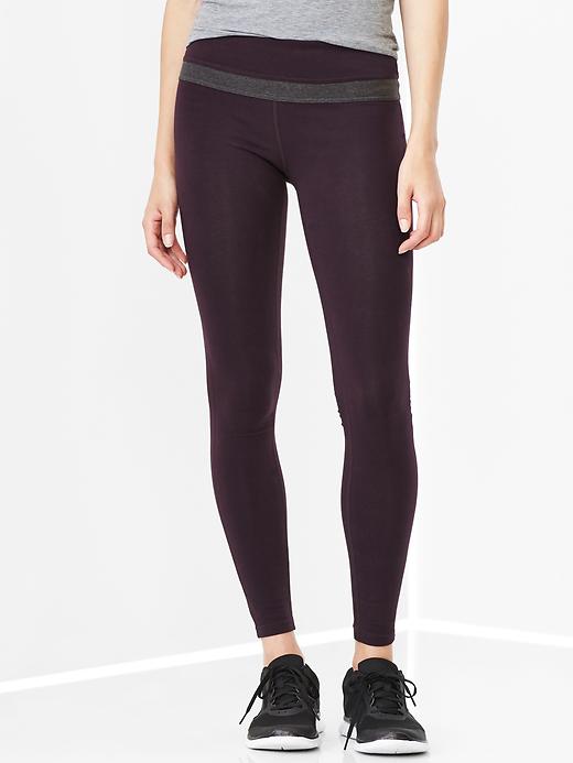 View large product image 1 of 1. GFast Mid Rise Leggings in Performance Cotton