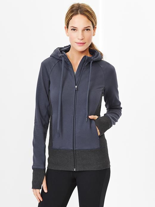 View large product image 1 of 1. GapFit stretch elements hoodie