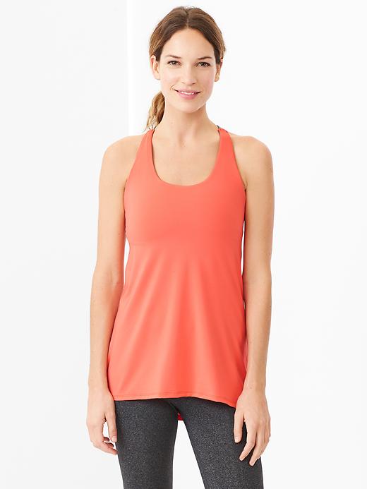 Image number 2 showing, GapFit double-layer scoop-back tank
