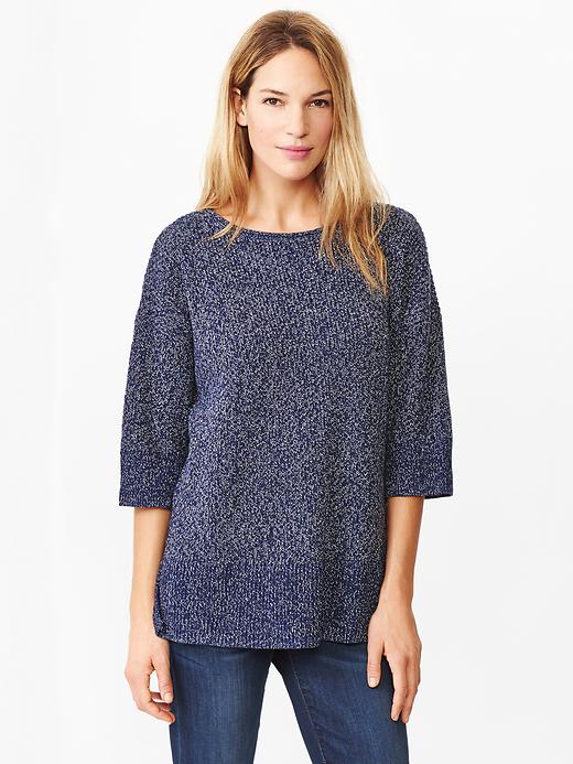 View large product image 1 of 1. Marled oversize sweater