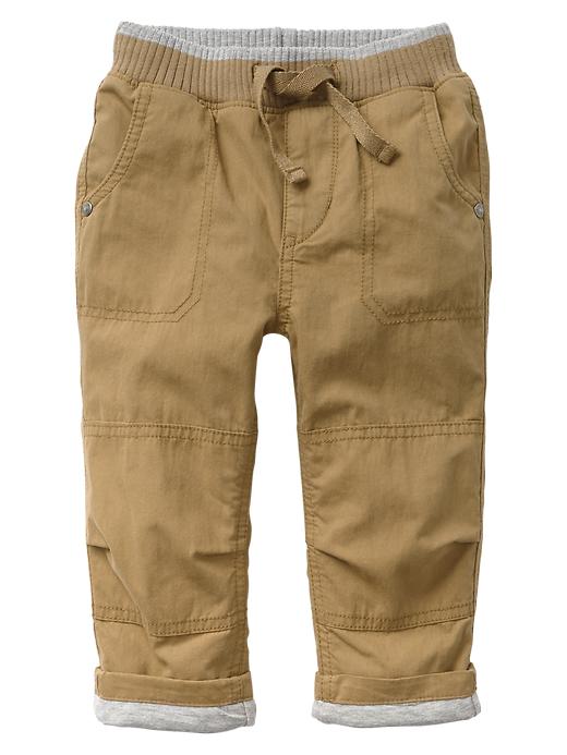 Image number 2 showing, Jersey-lined lifestyle pants