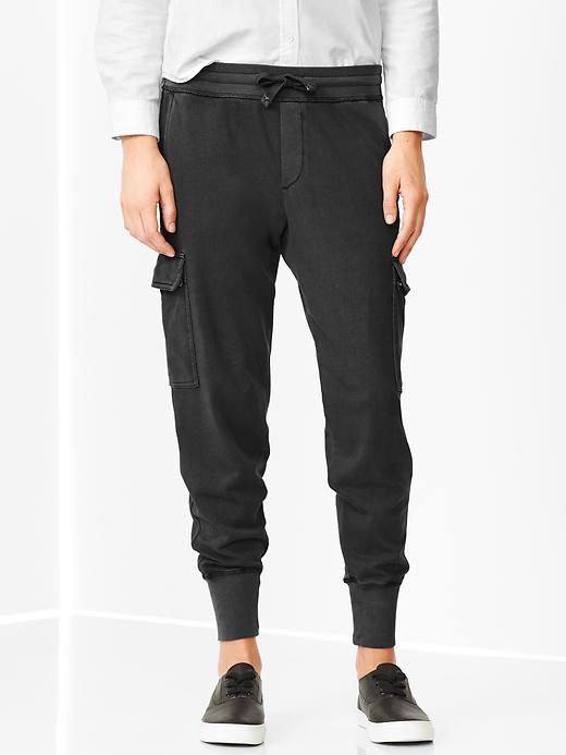 View large product image 1 of 1. Cargo jogger pants