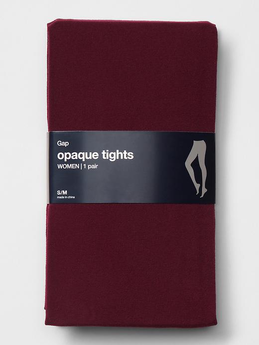 View large product image 1 of 1. Opaque tights
