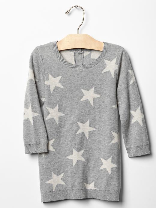 View large product image 1 of 1. Star sweater dress