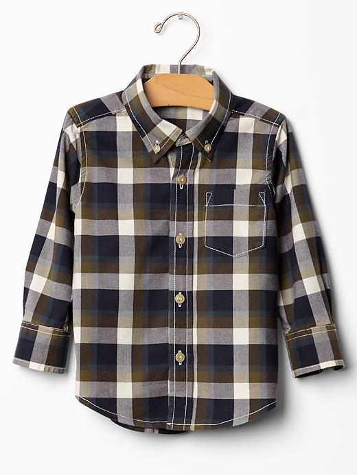 View large product image 1 of 1. Plaid shirt