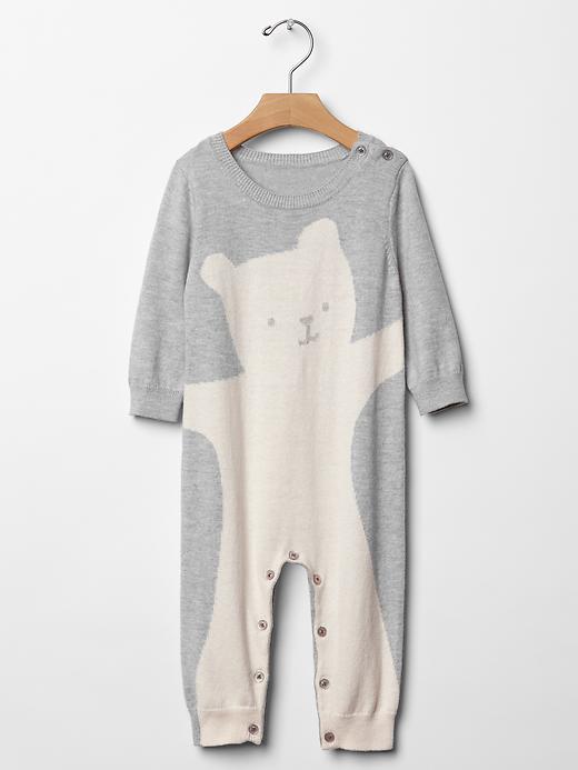 Image number 3 showing, Animal sweater one-piece