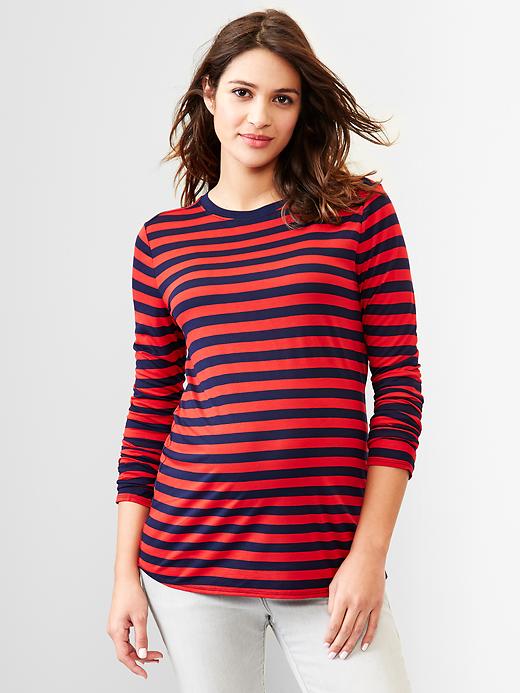 Image number 1 showing, Striped tee