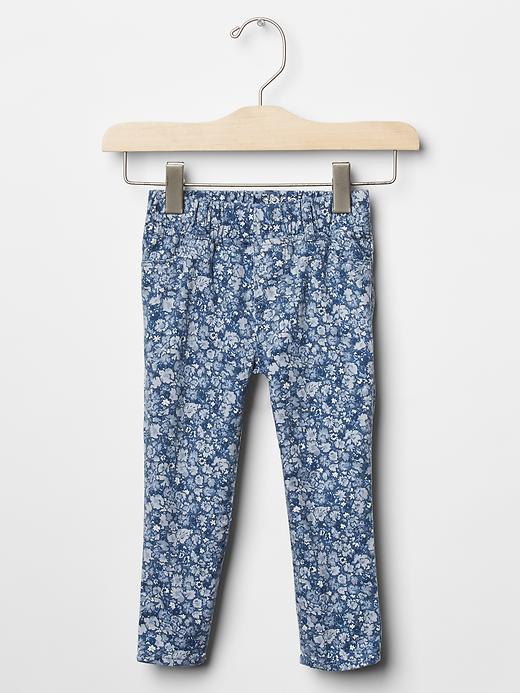 Image number 1 showing, Floral legging jeans