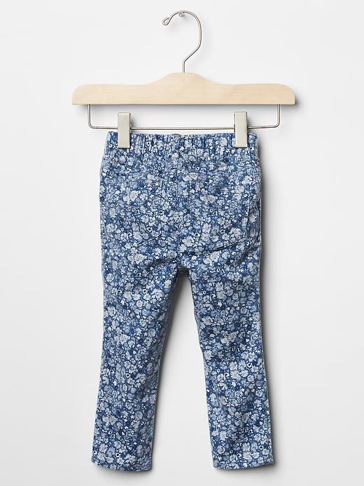 Image number 2 showing, Floral legging jeans