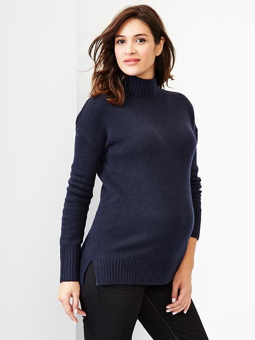 View large product image 1 of 1. Cozy turtleneck sweater