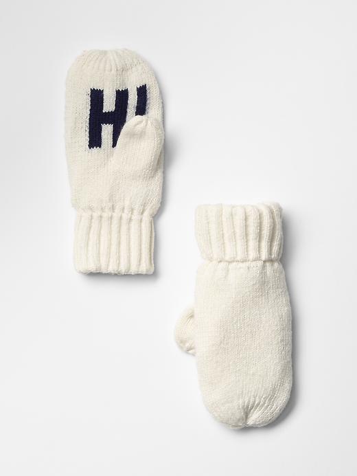 Image number 2 showing, Kate Spade New York &hearts; GapKids graphic mittens