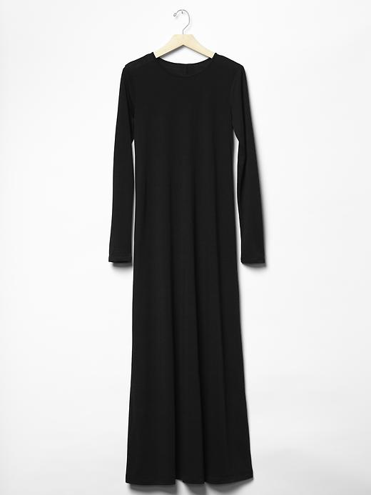 Image number 3 showing, Long-sleeve maxi dress