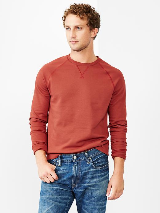 View large product image 1 of 1. Fleece crewneck sweatshirt