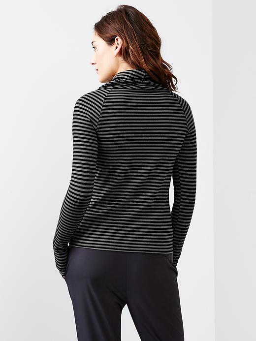 View large product image 2 of 3. GapFit stripe jersey pullover