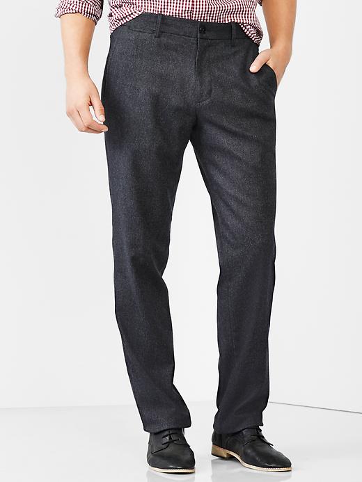 View large product image 1 of 1. Herringbone pant (straight fit)