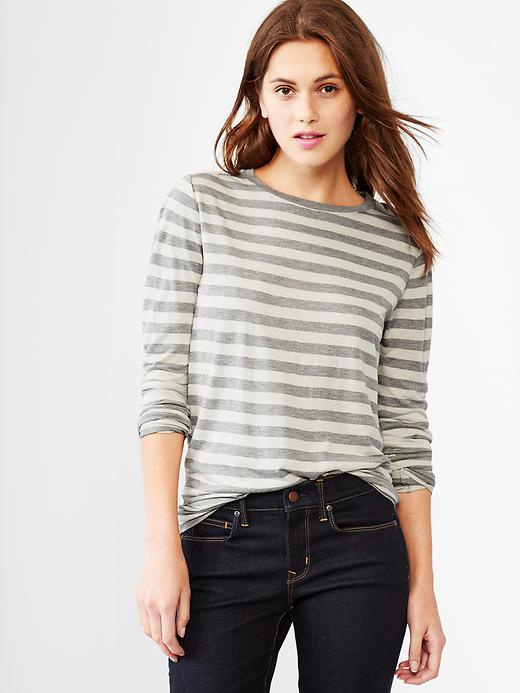 Image number 10 showing, Fluid stripe tee