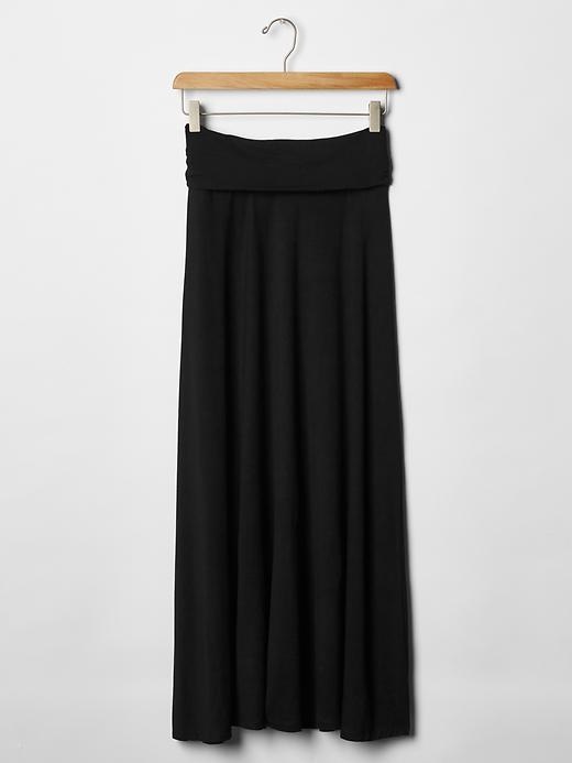 Image number 6 showing, Foldover maxi skirt
