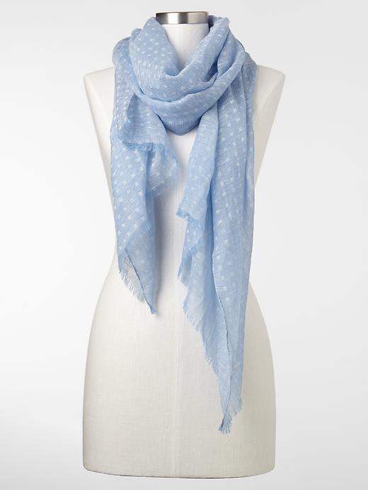 View large product image 1 of 1. Square print scarf