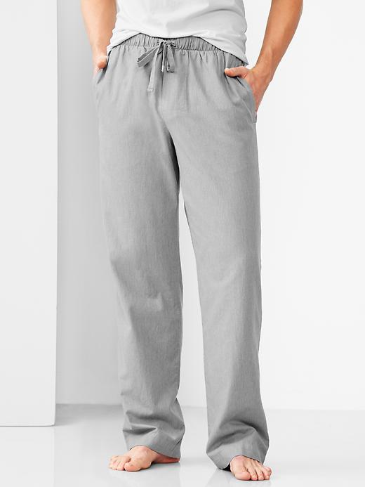 View large product image 1 of 1. Twill PJ pants