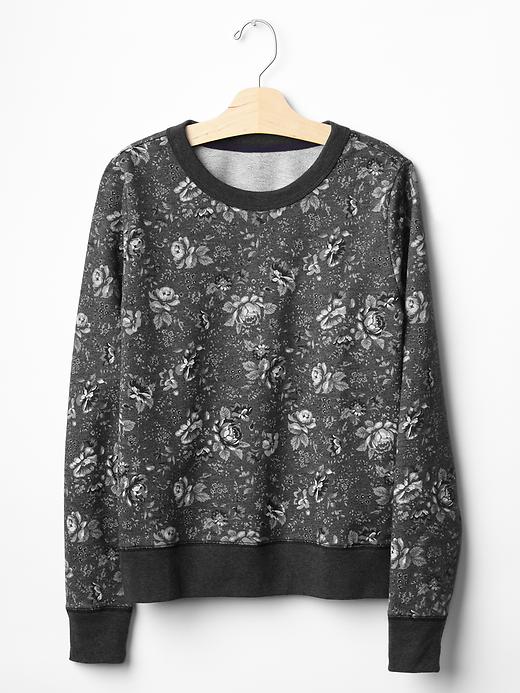 Image number 5 showing, Floral sweatshirt