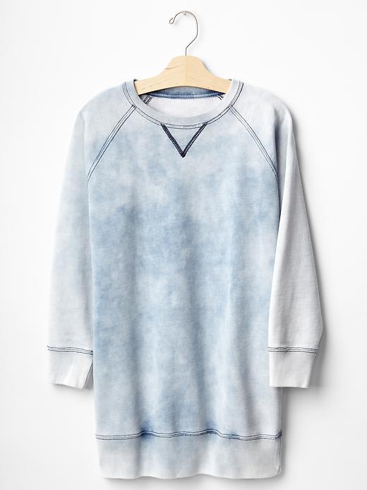 Image number 5 showing, Cloud wash sweatshirt tunic