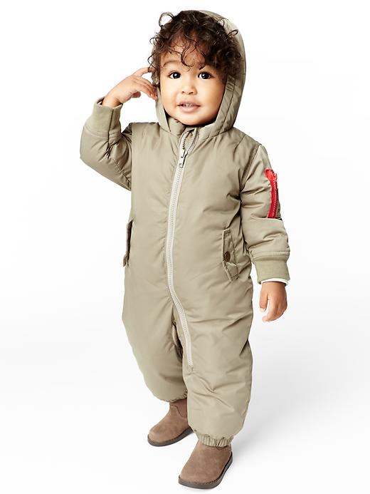 Image number 2 showing, Warmest flight puffer one-piece