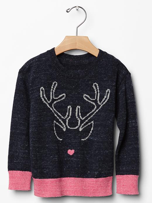 View large product image 1 of 1. Christmas deer sweater