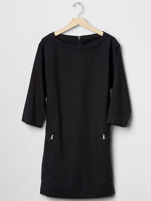 Image number 6 showing, Quilted zip-pocket dress
