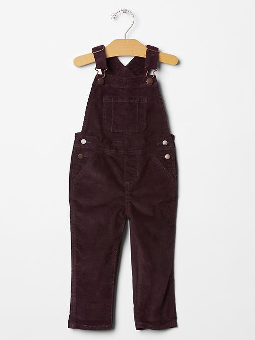 Image number 1 showing, Corduroy overalls