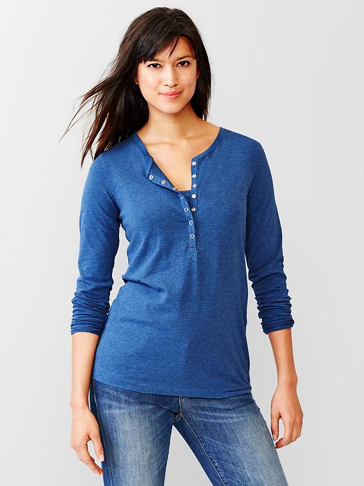 View large product image 1 of 1. Nursing henley top