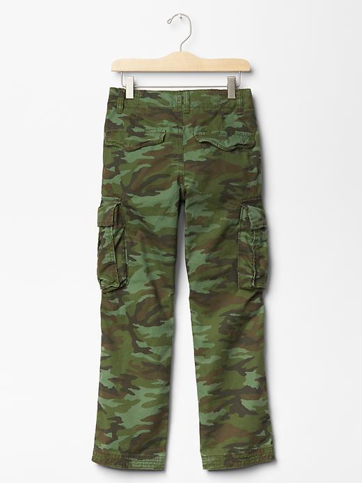 Image number 2 showing, Camo cargo pants