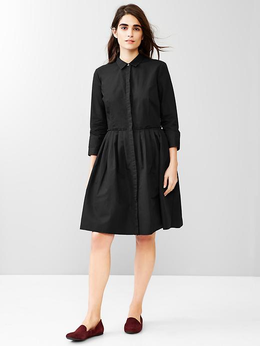 Image number 4 showing, Pleated shirtdress