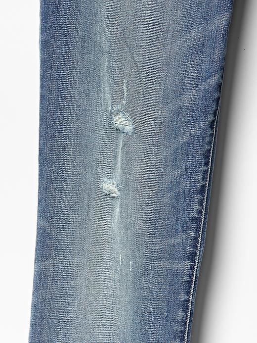 Image number 8 showing, 1969 destructed resolution slim straight jeans