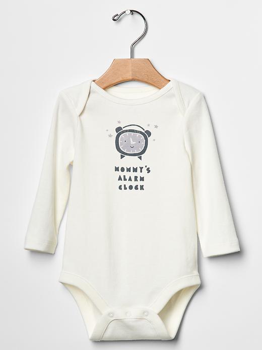 View large product image 1 of 1. Family graphic bodysuit