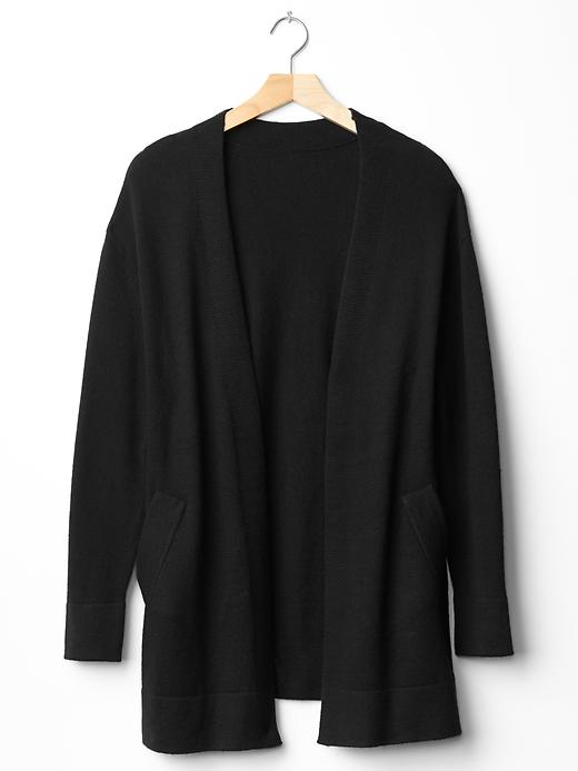Image number 2 showing, Softest open-front cardigan